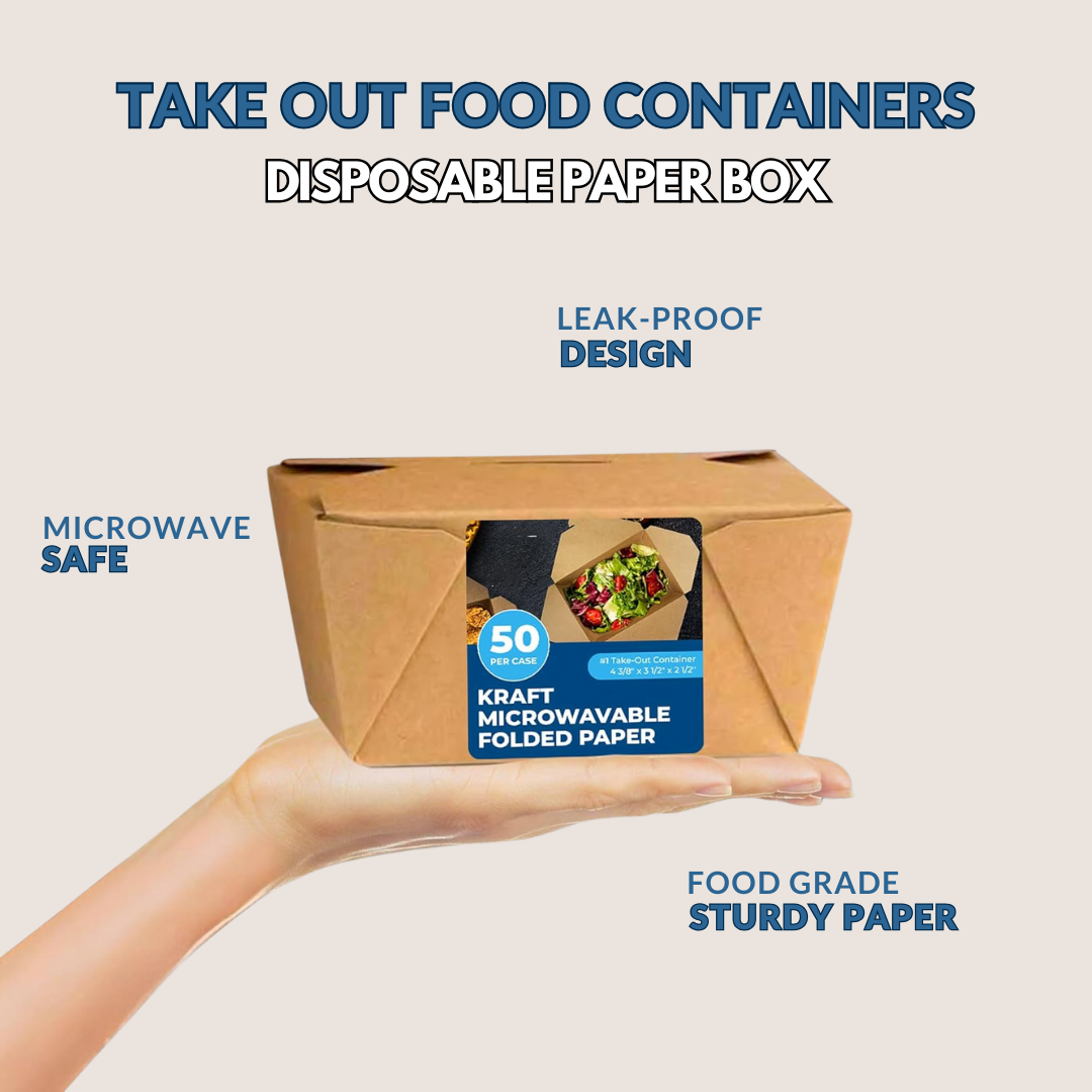 Take out Food Container - 48oz